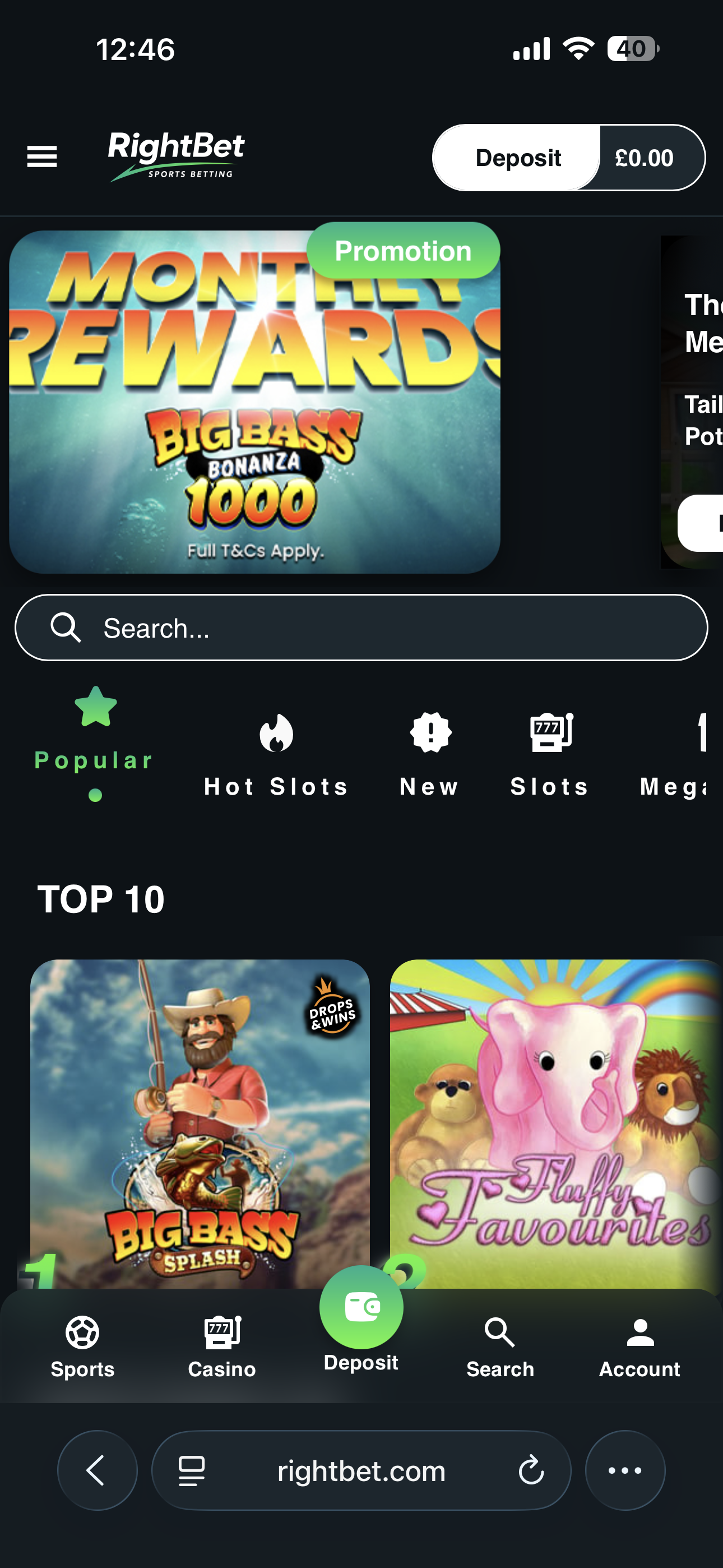 RightBet Casino