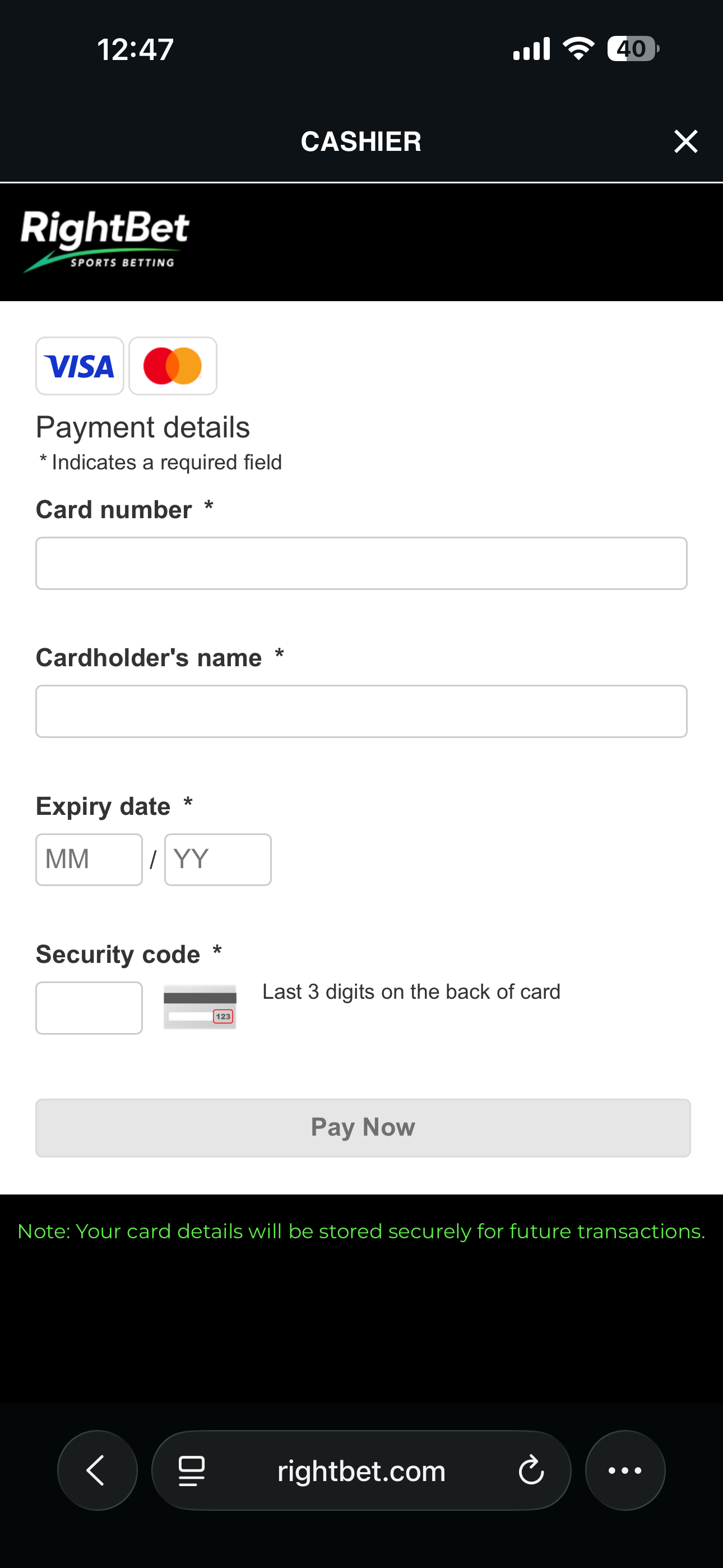 RightBet Deposit 3