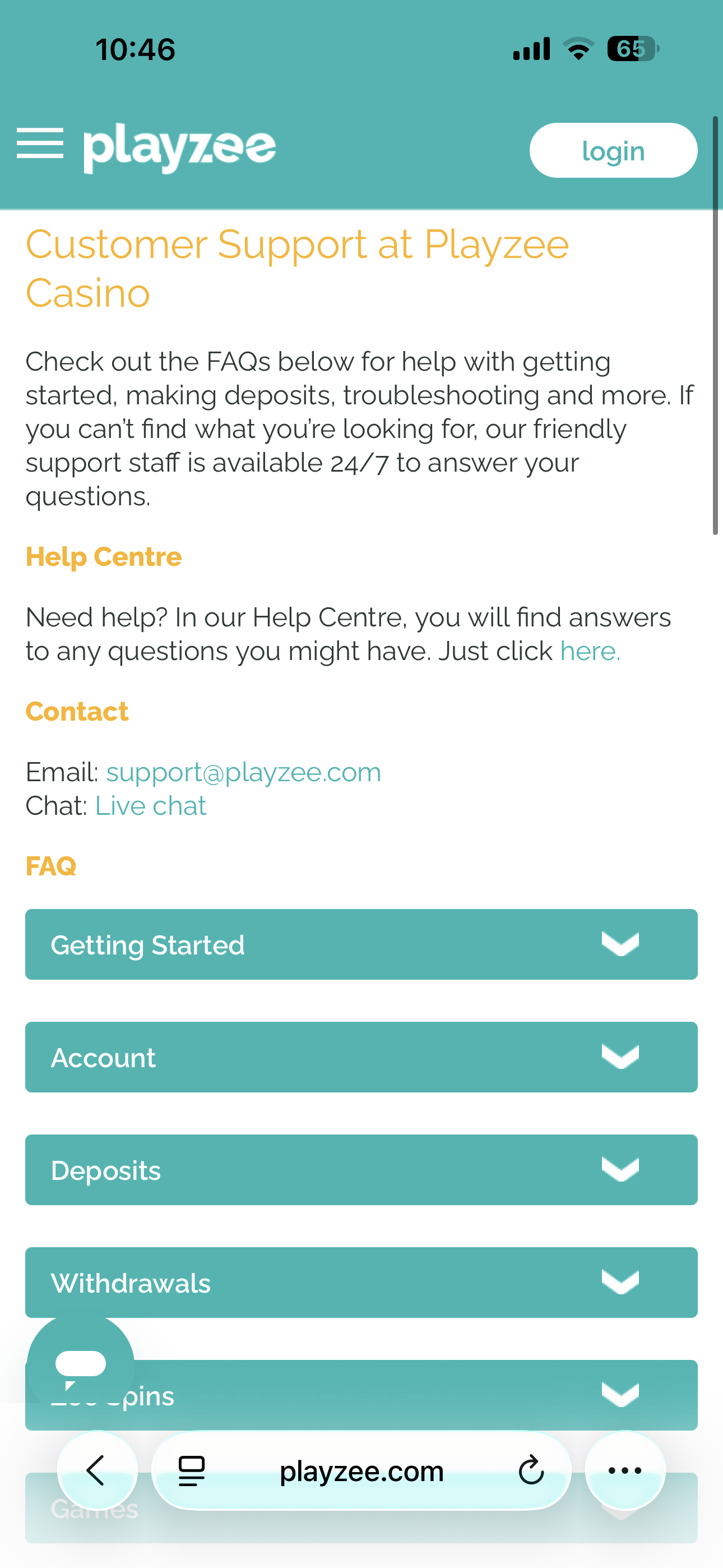 Playzee FAQ