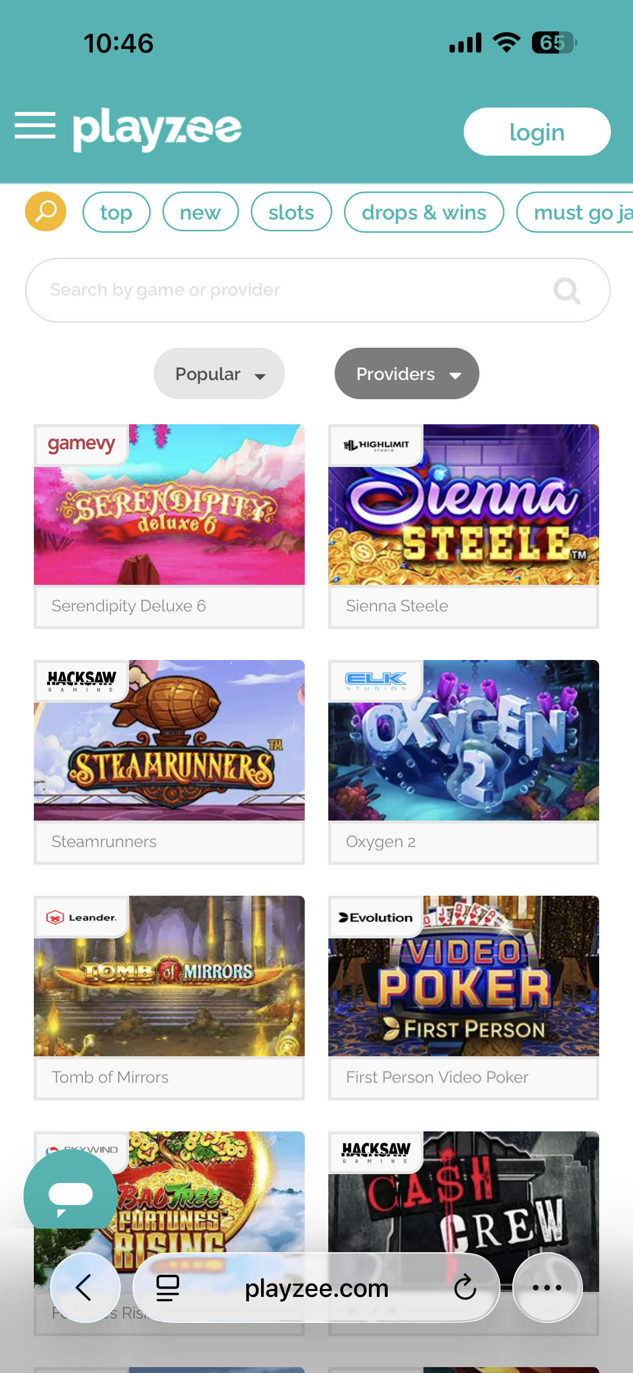 Playzee Search Casino