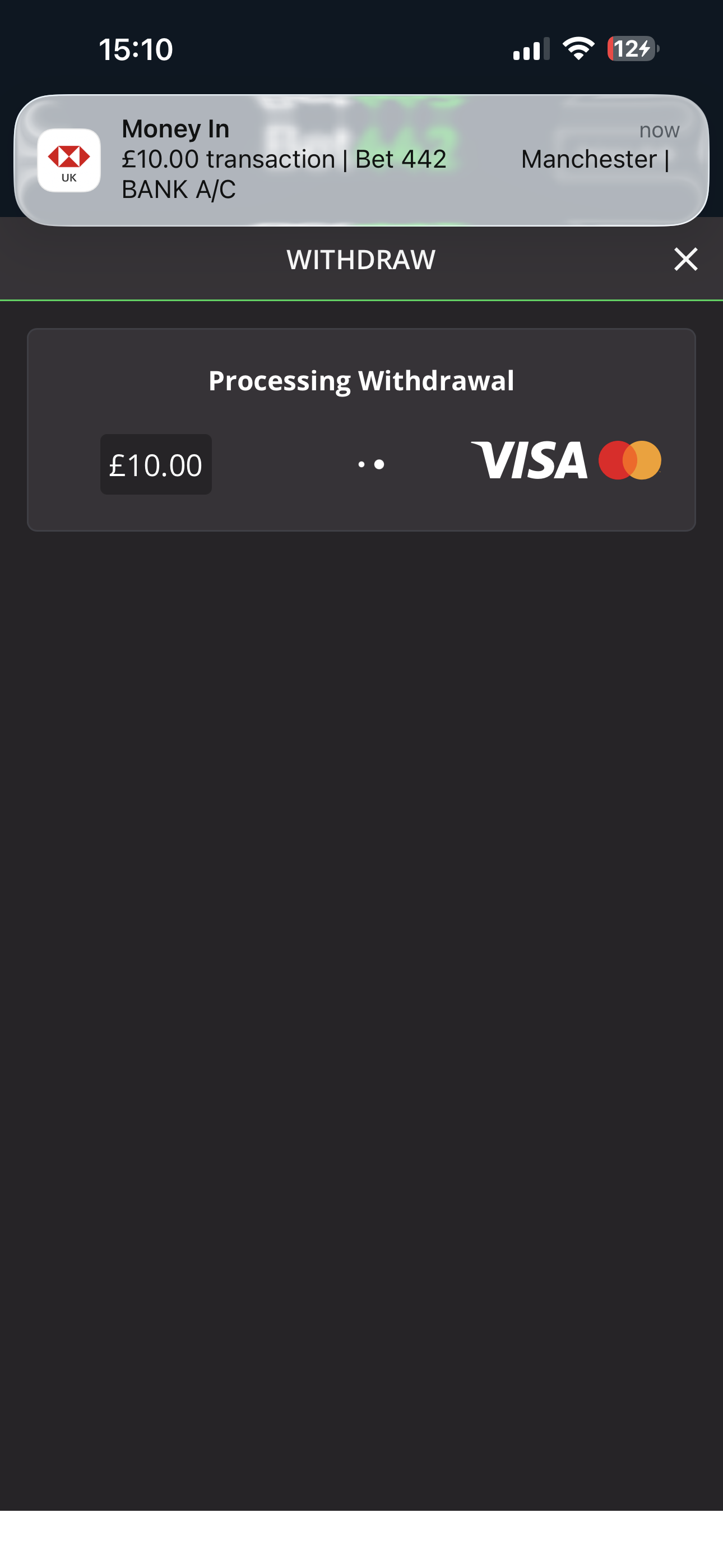 Bet442 Withdraw 2