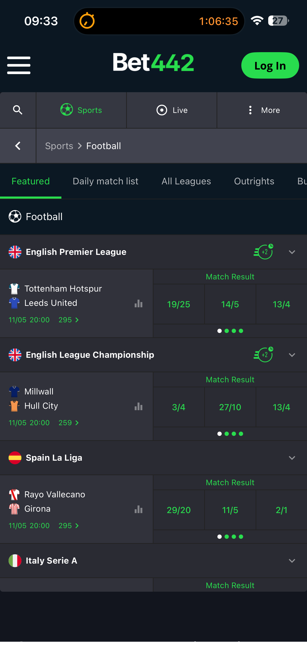 Bet442 Football