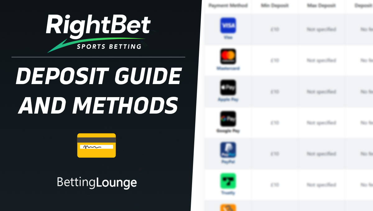 RightBet deposit guide