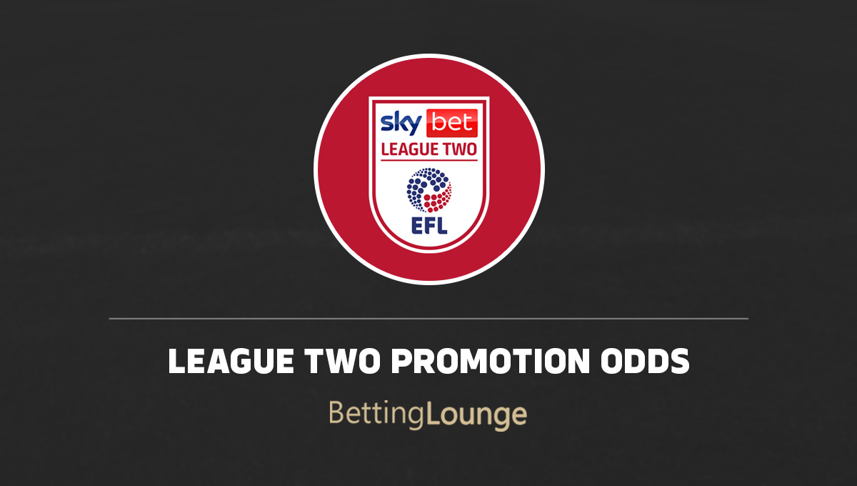 League Two promotion odds