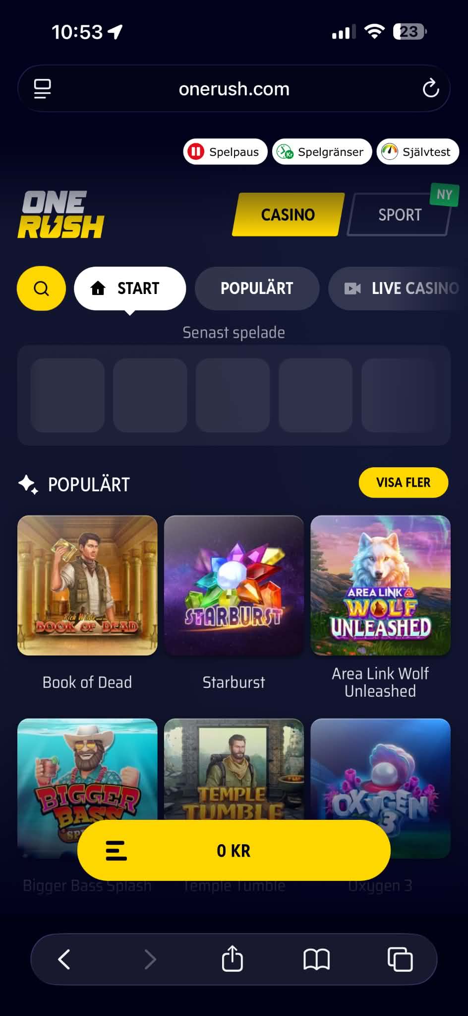 Casino - Onerush