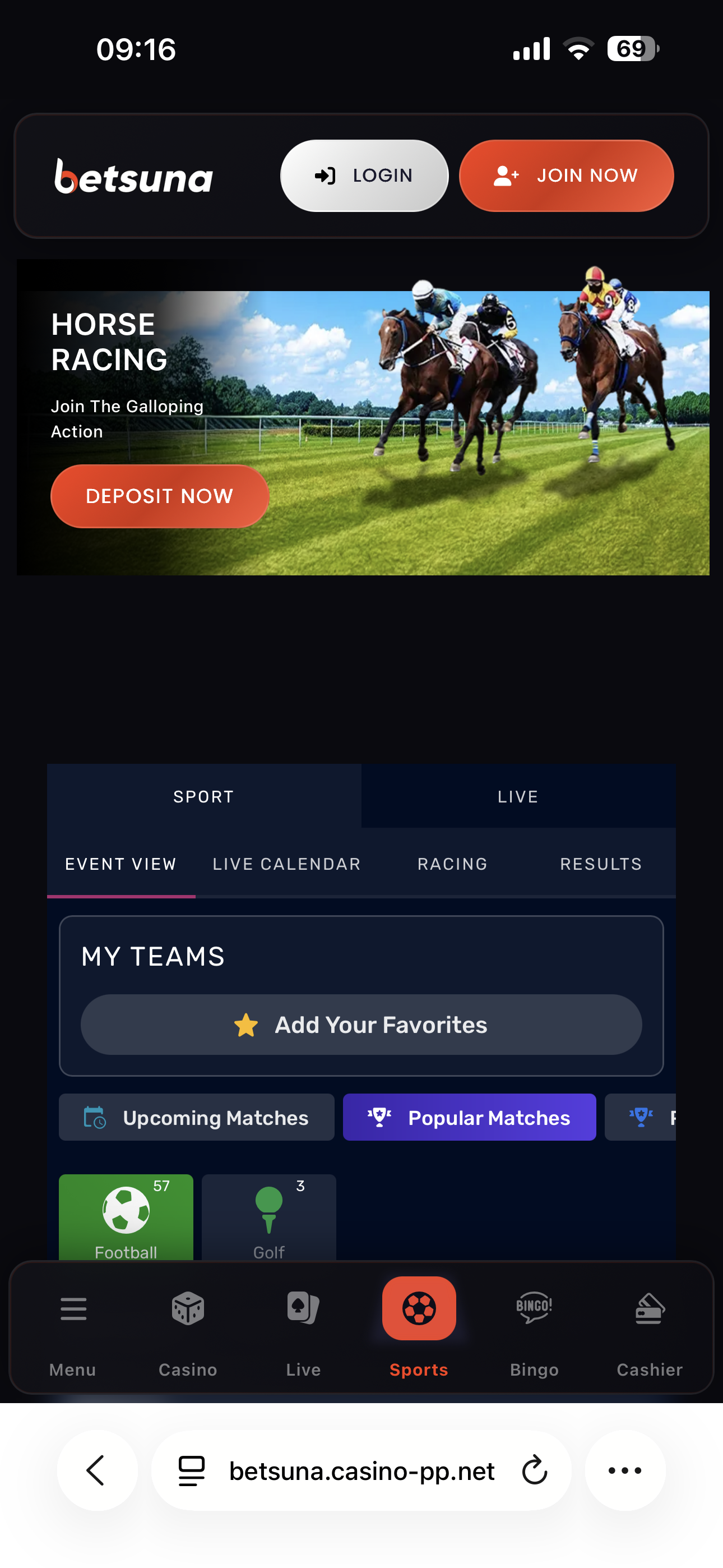 Betsuna Sign Up 1