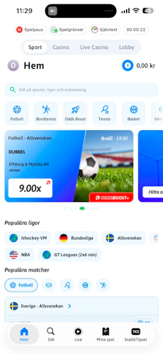 Insättning - Snabbare