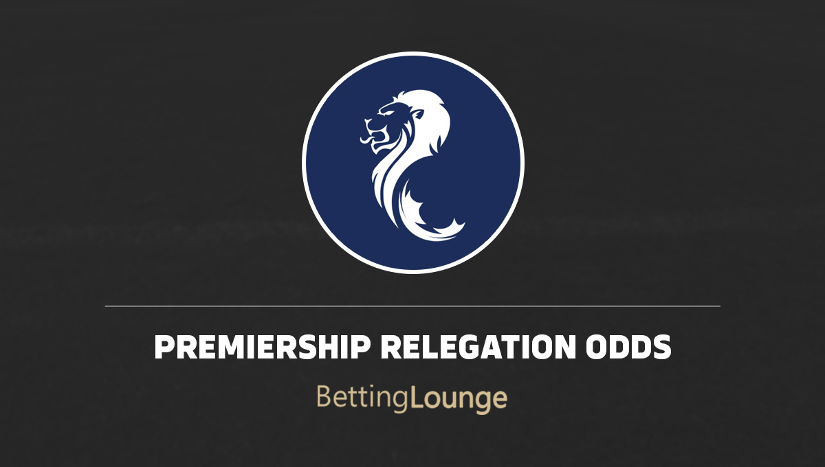 Premiership relegation odds