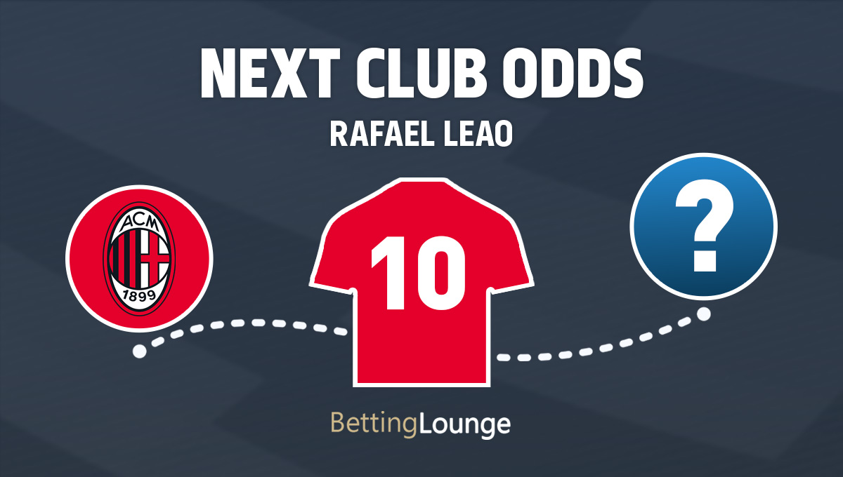 Rafael Leao next club odds