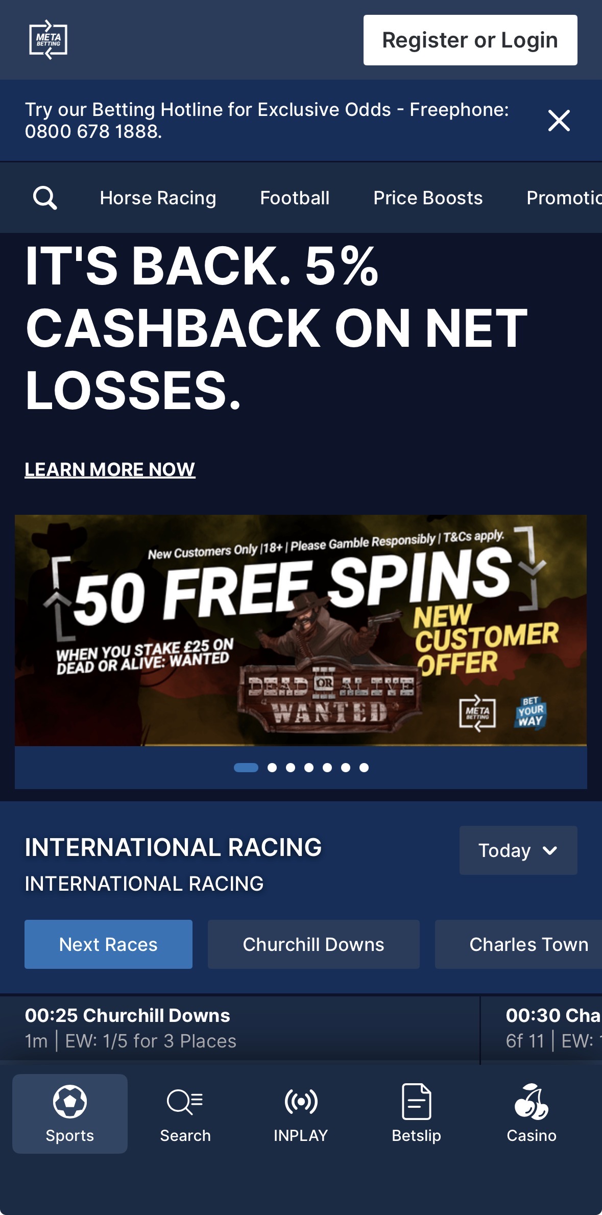 Meta Betting App Register 1