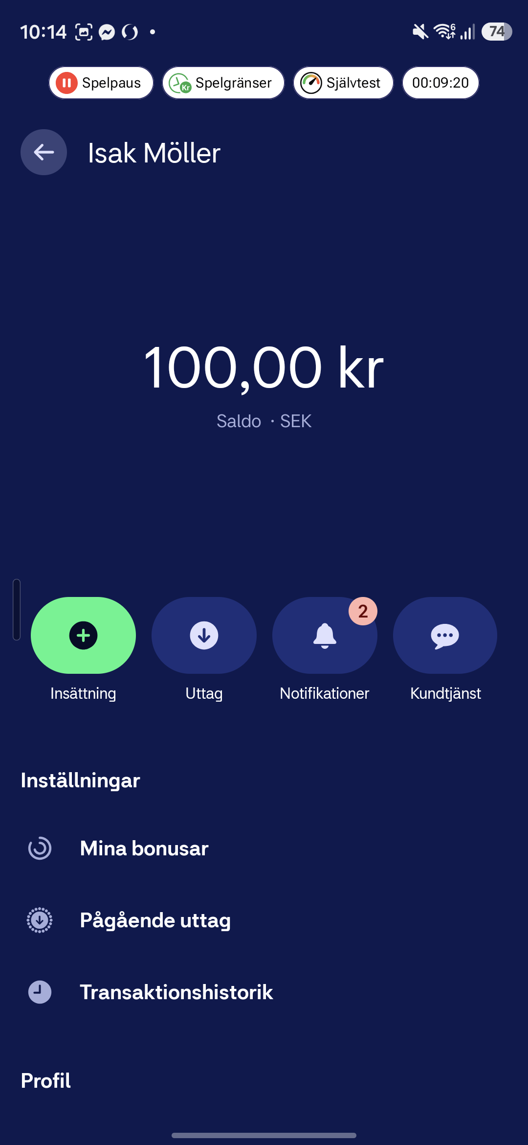 Hajper uttag 2