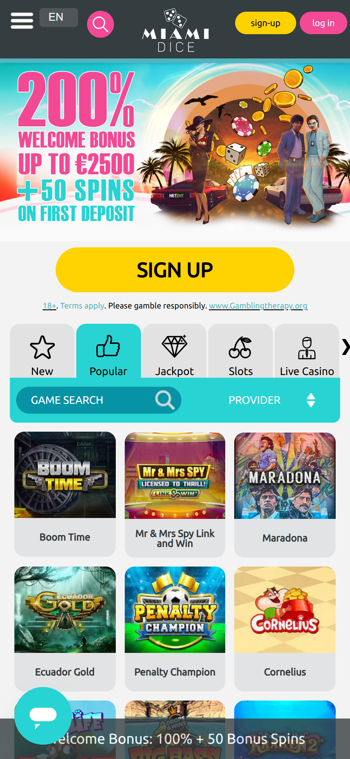 Miami Dice casino