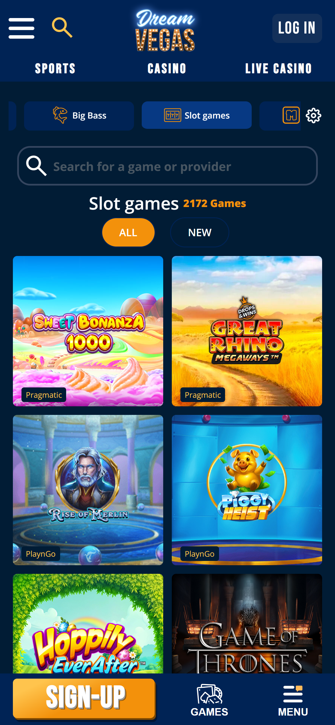 Dream Vegas Casino