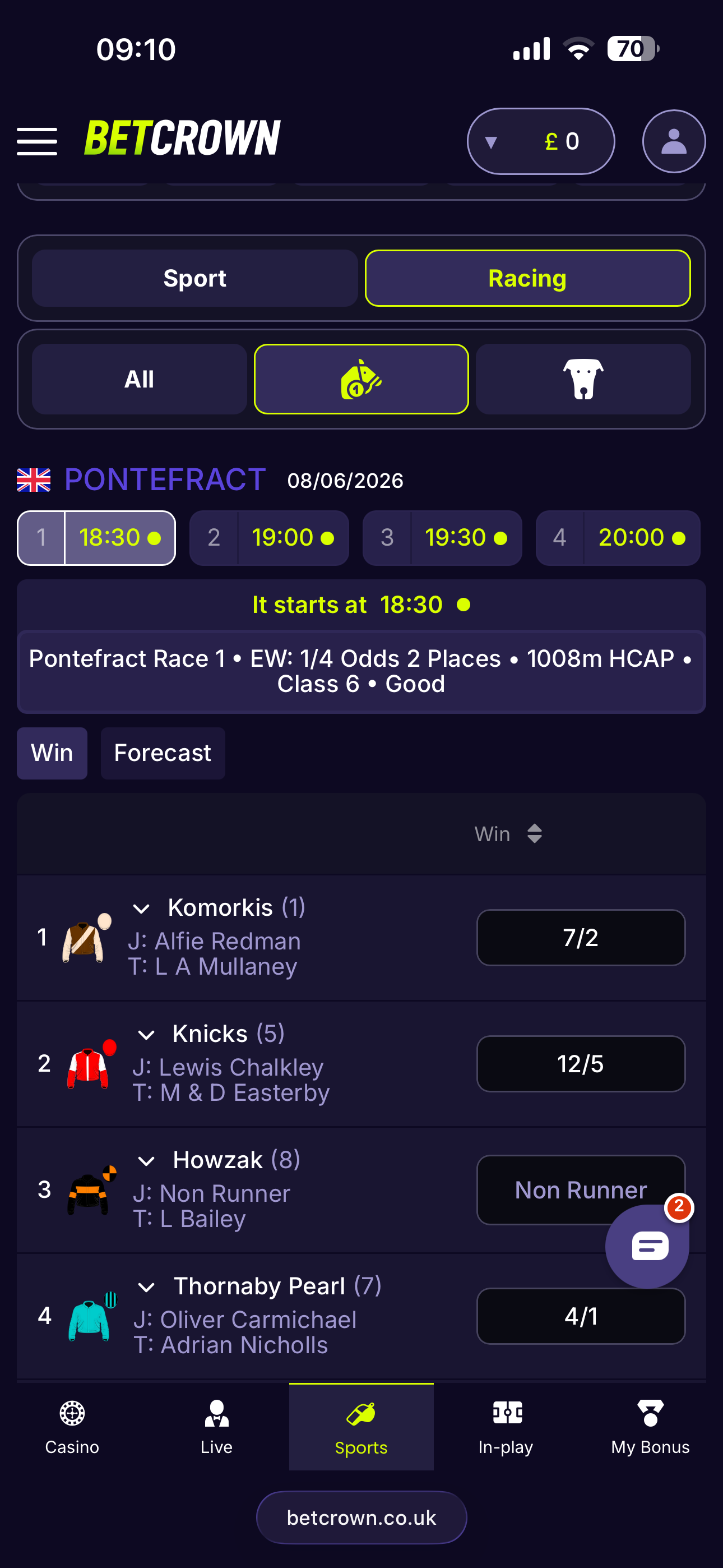 BetCrown Racing