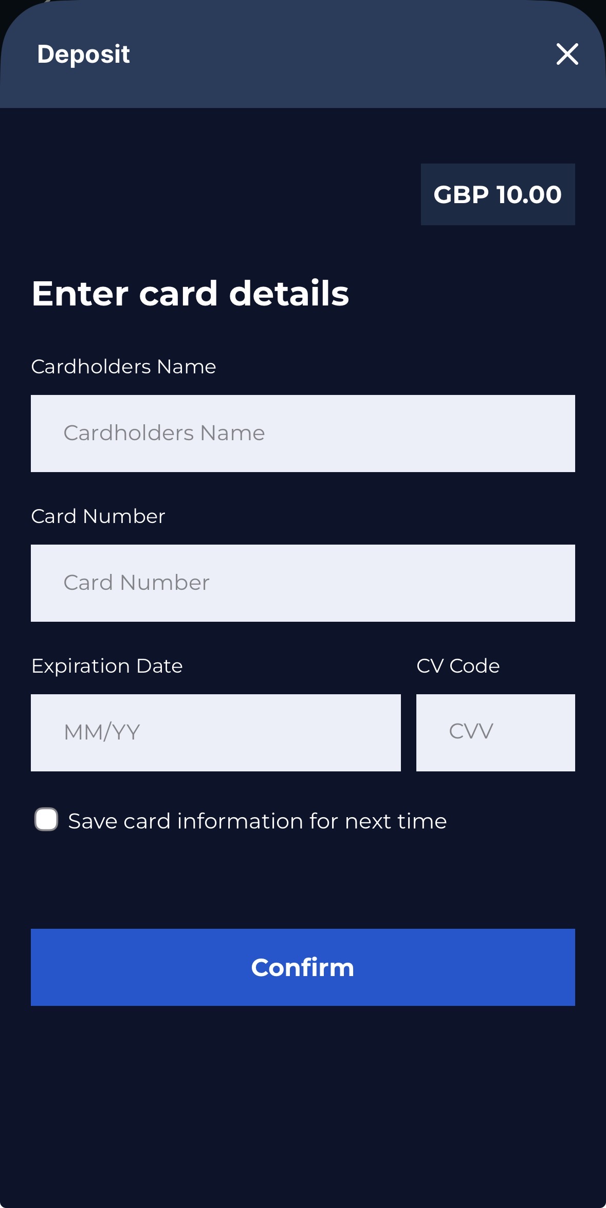 Meta Betting App Deposit 5
