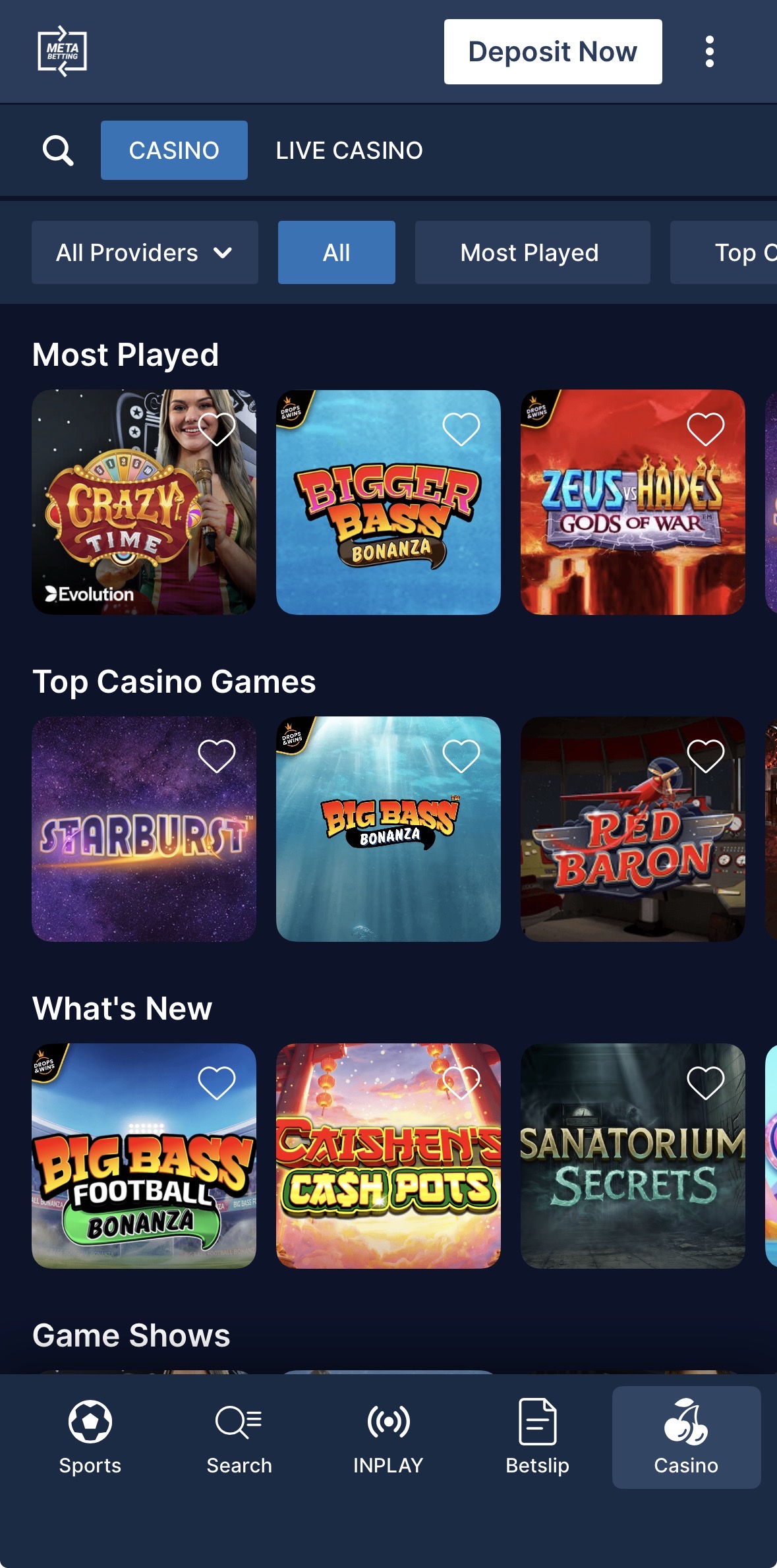 Meta Betting App Casino