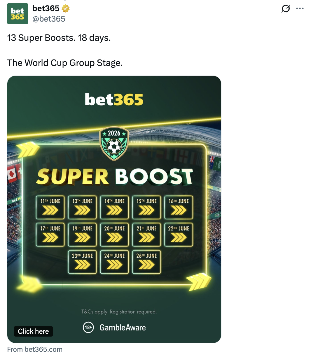 World Cup Super Boost