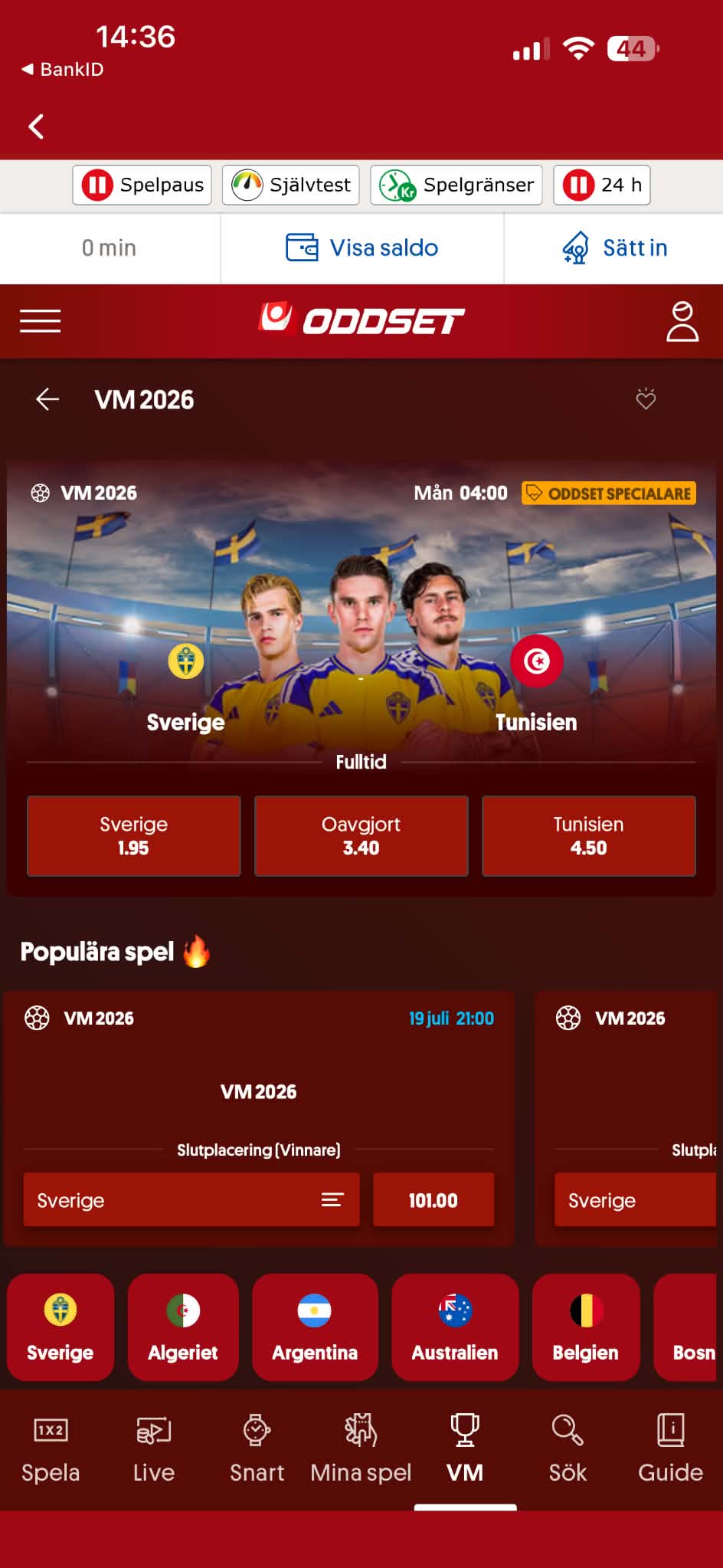Spelutbud - Svenska Spel