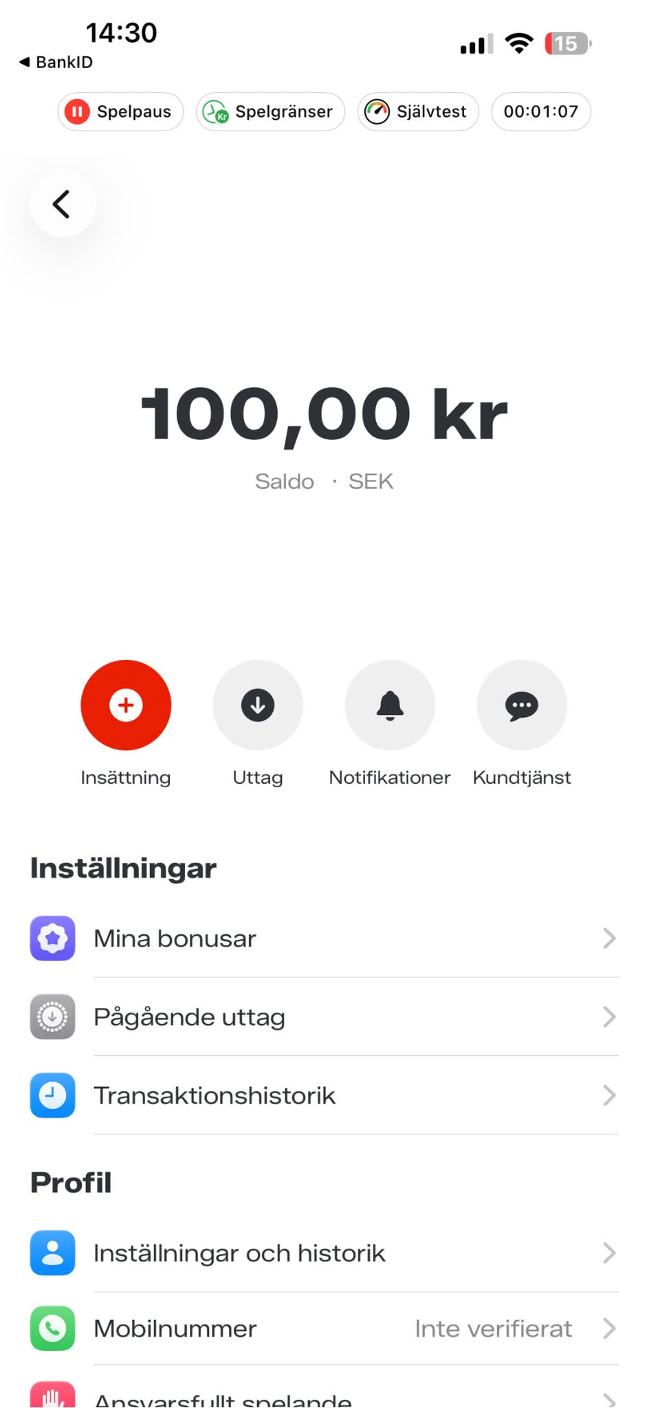 Uttag - Reviant