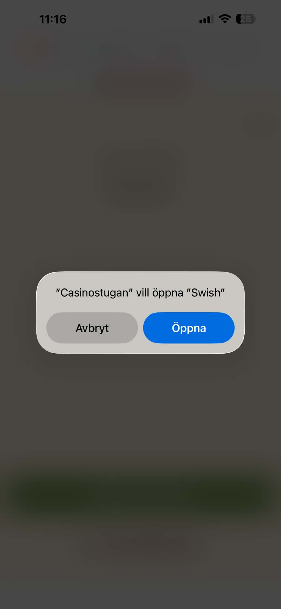 Insättning - Casinostugan