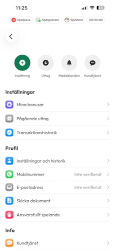 Uttag - Casinostugan