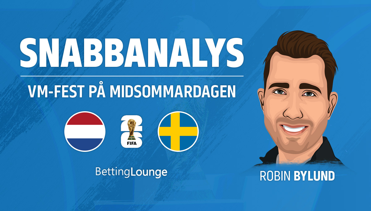 Snabbanalys Nederländerna-Sverige
