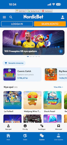 Casinoutbud - NordicBet
