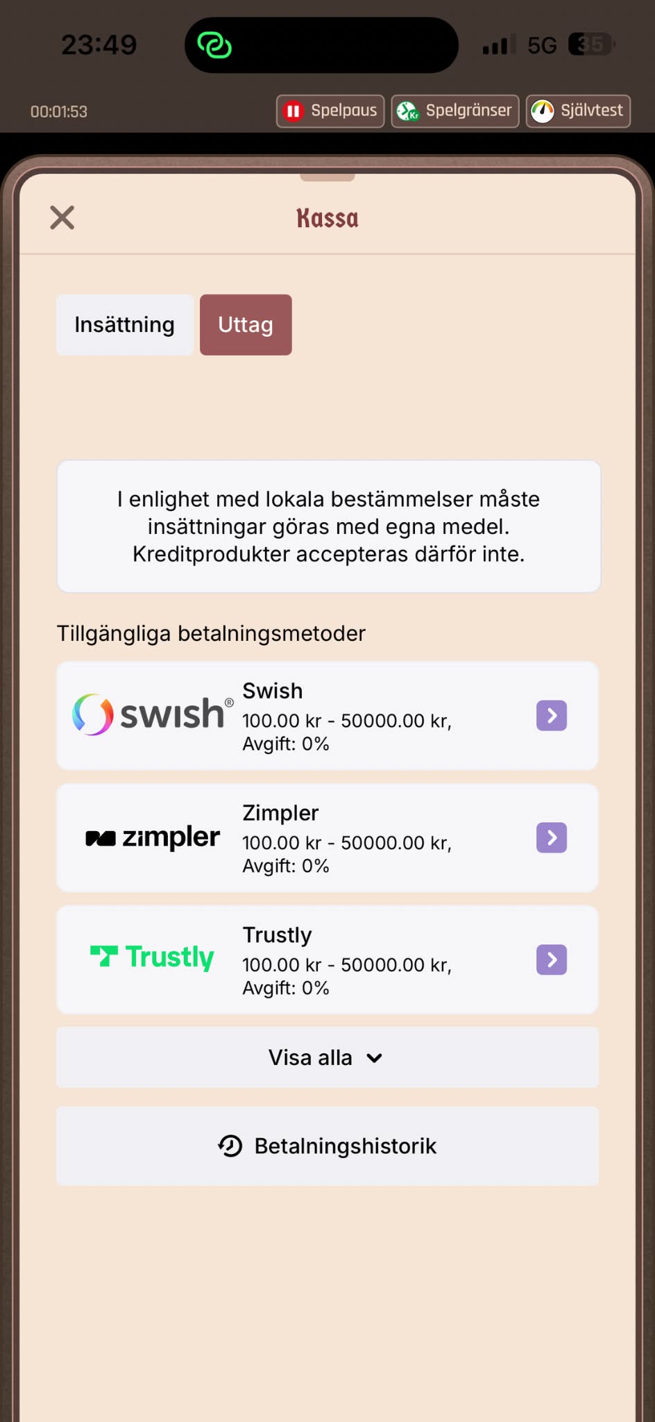 Uttag - Lodur