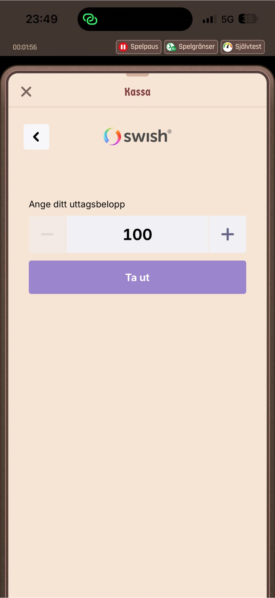 Uttag - Lodur