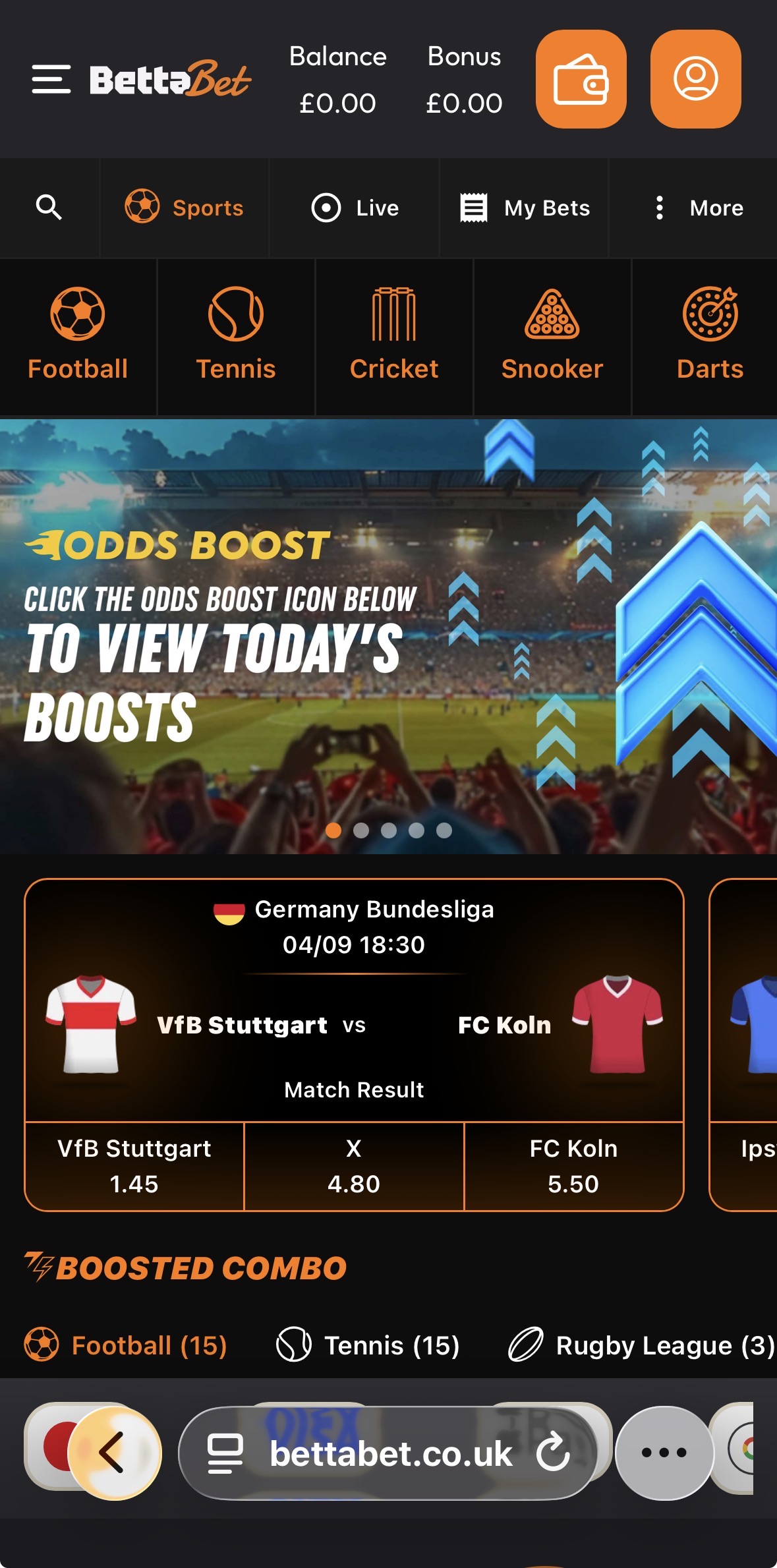 BettaBet Sports 1
