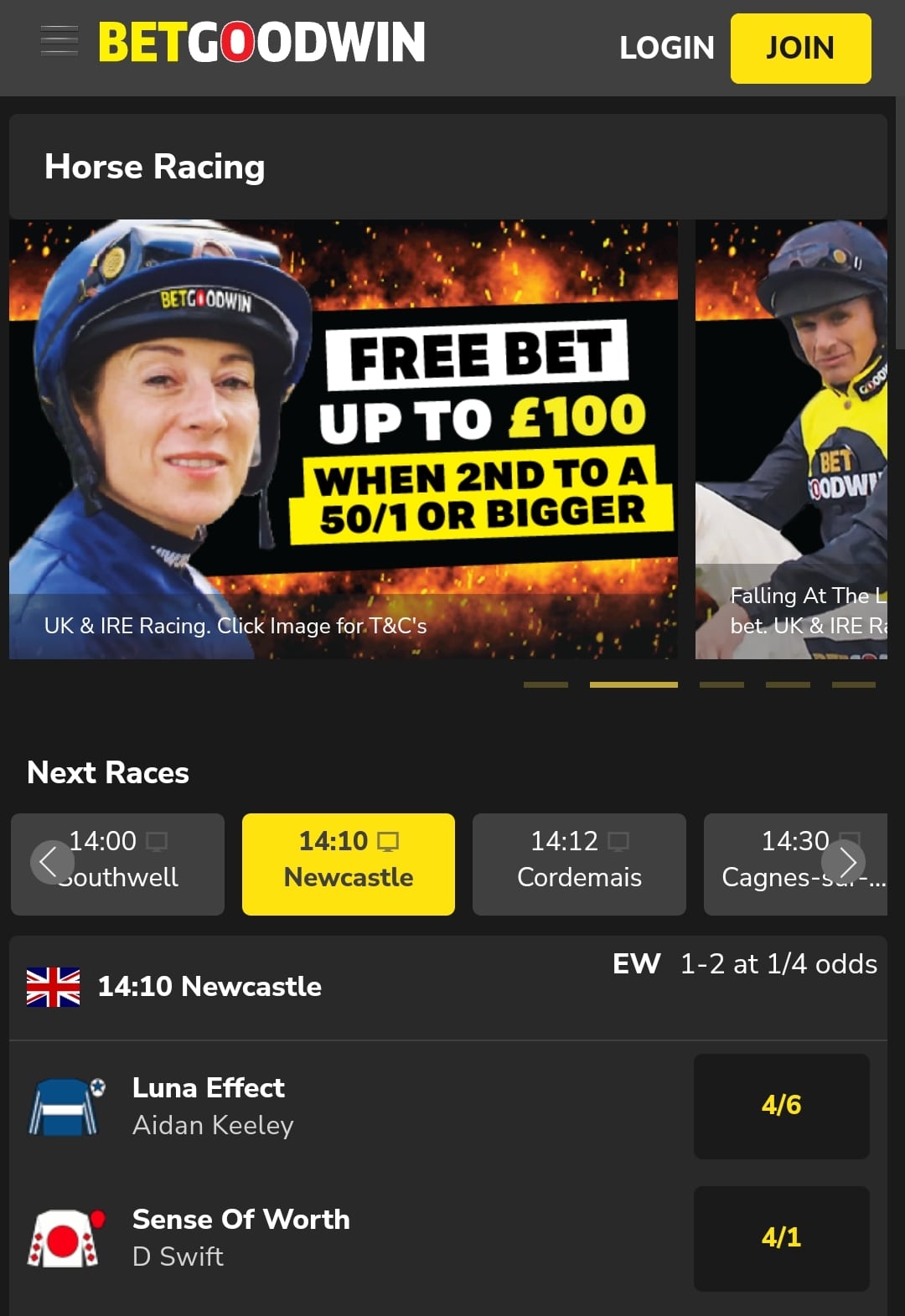 BetGoodwin Horse Racing