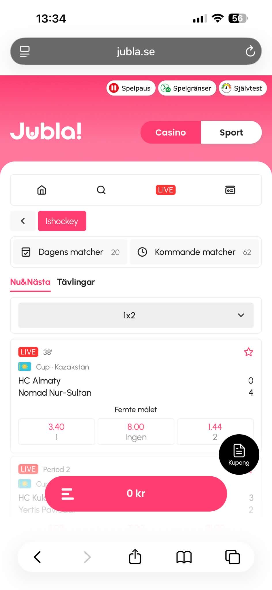 Hockeyutbud - Jubla