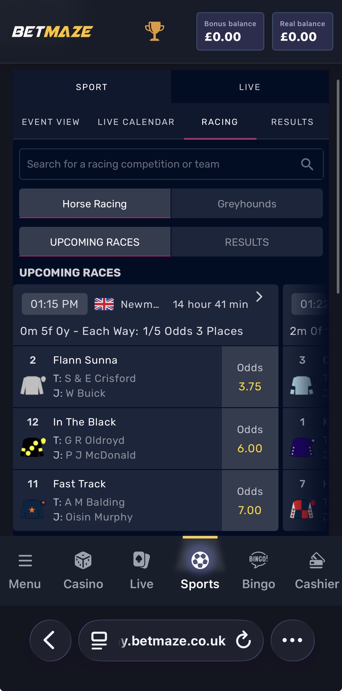 BetMaze Sports 1