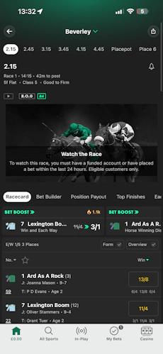 Bet365 Horse Racing
