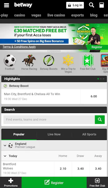 Betway Sportsbook