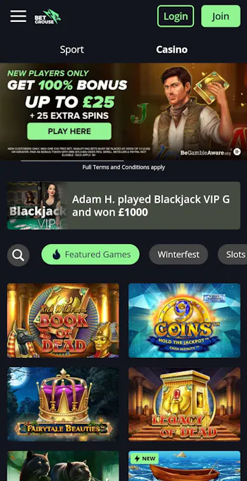Betgrouse Casino