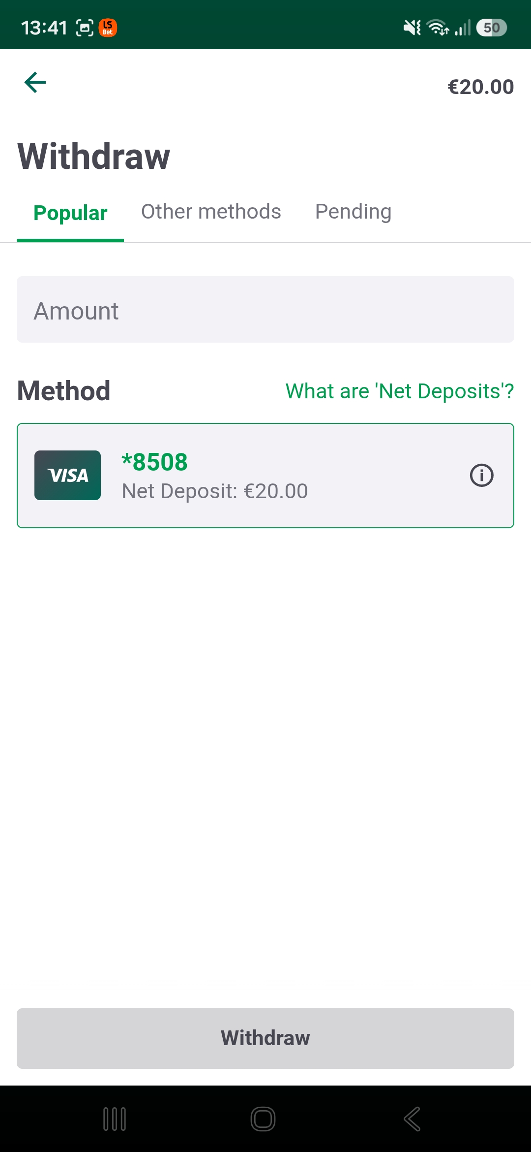 Paddy Power withdrawal 3