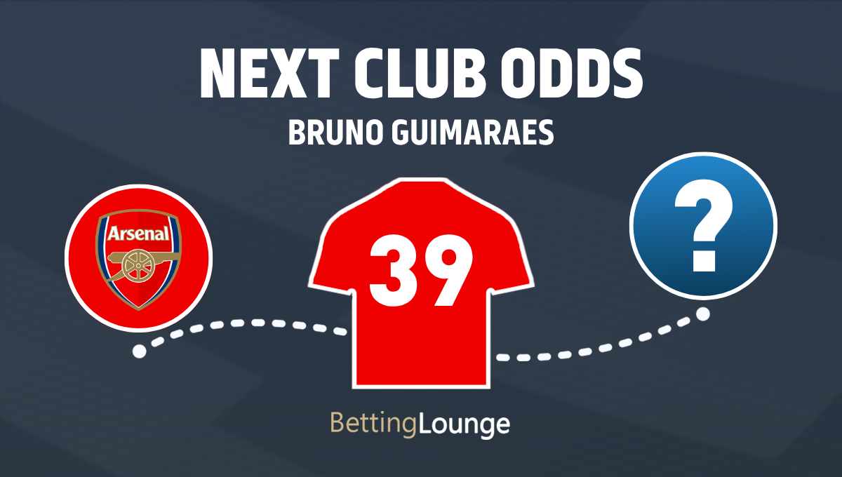 Bruno Guimaraes next club after Arsenal