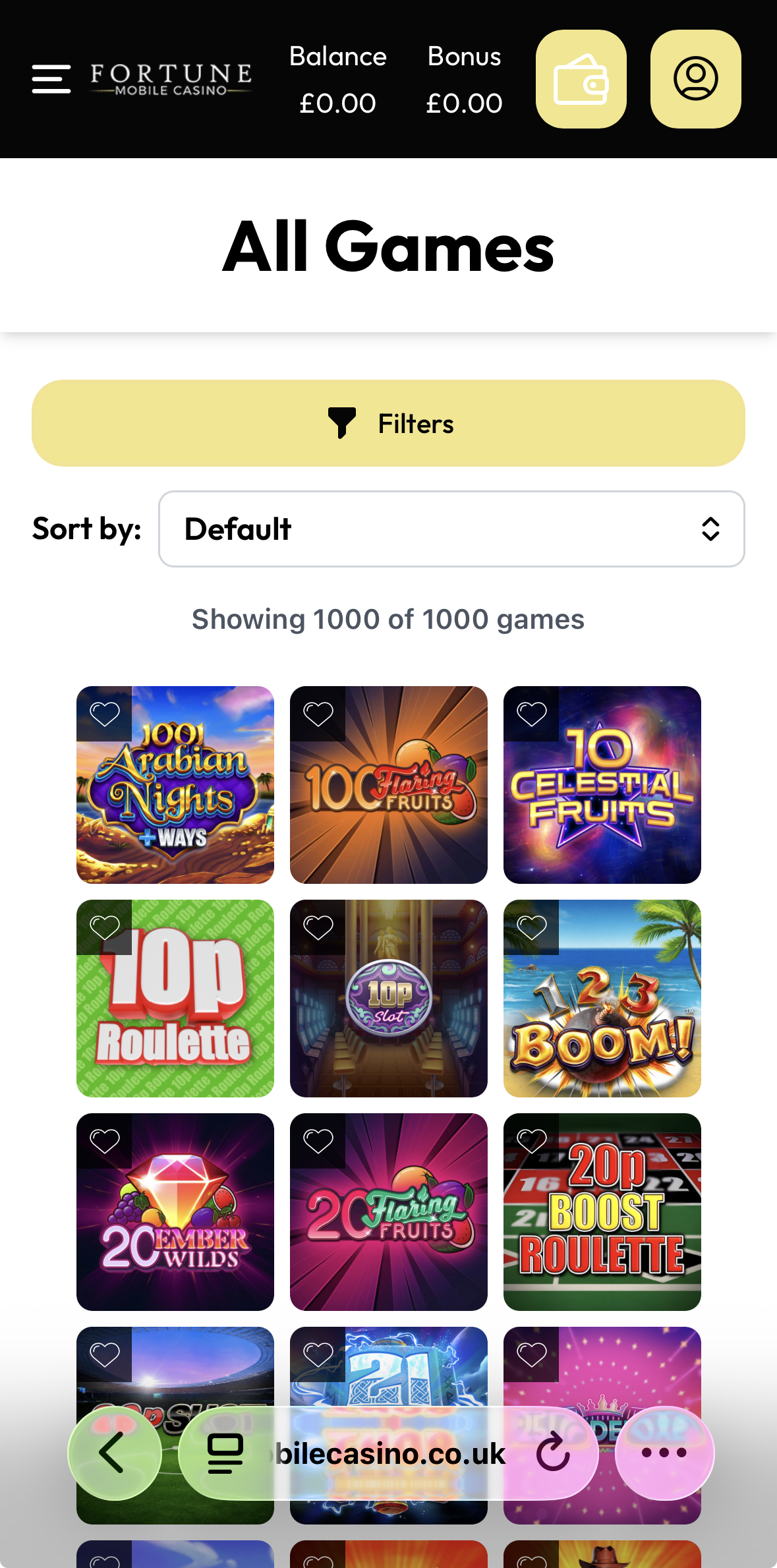 Fortune Mobile Casino
