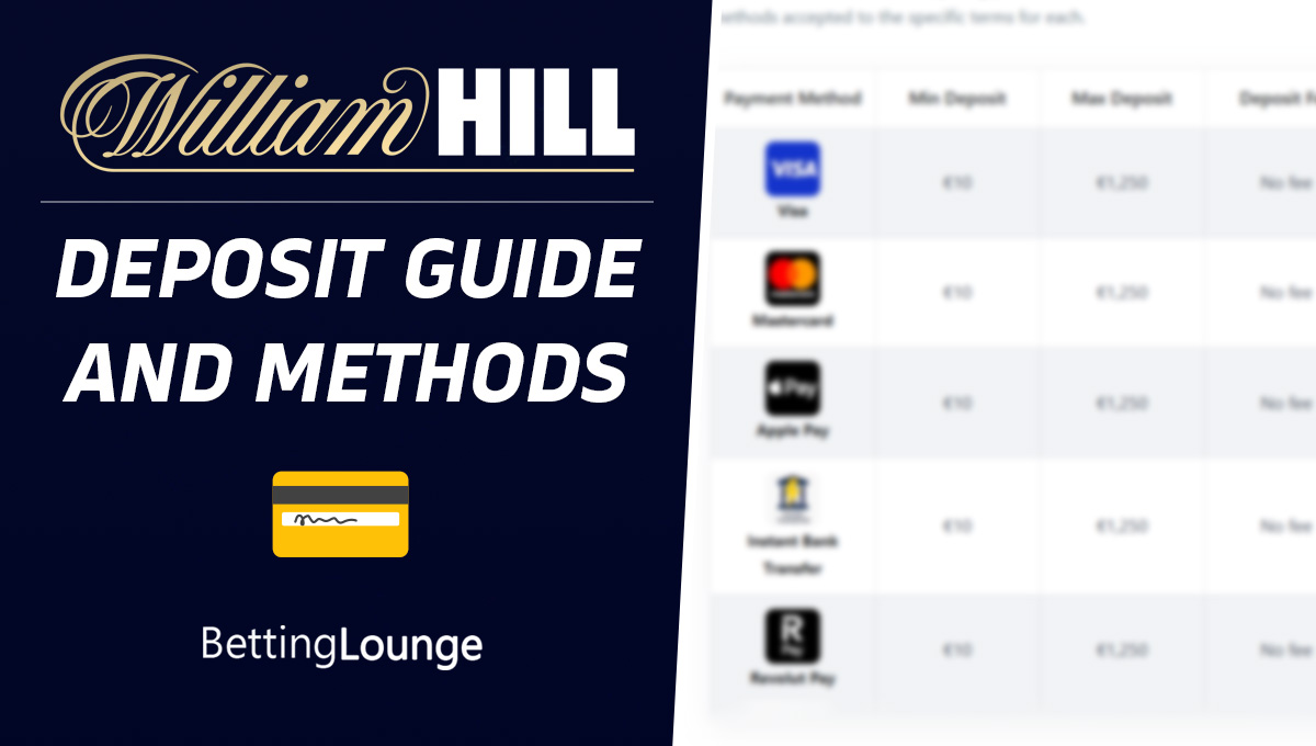 William Hill deposit Ireland
