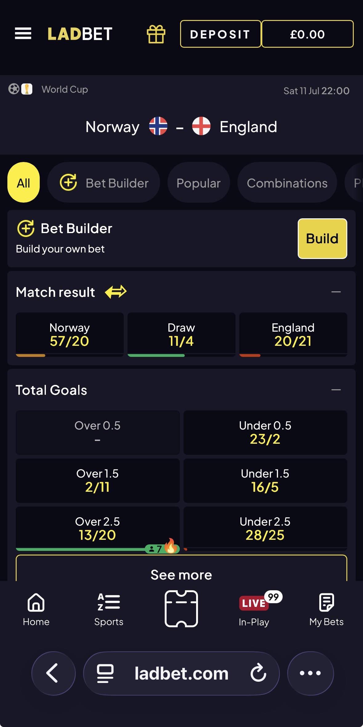 Lad Bet Sportsbook 3