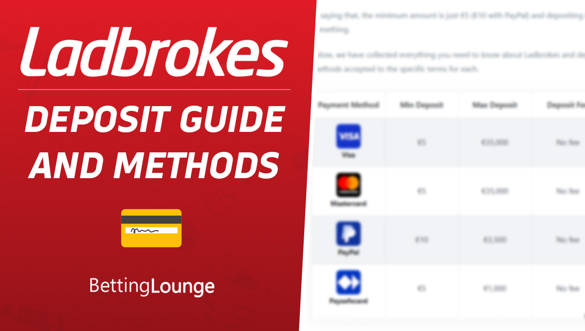 Ladbrokes deposits Ireland