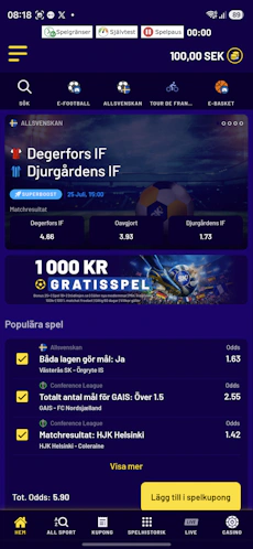 Spelklubben - Uttag