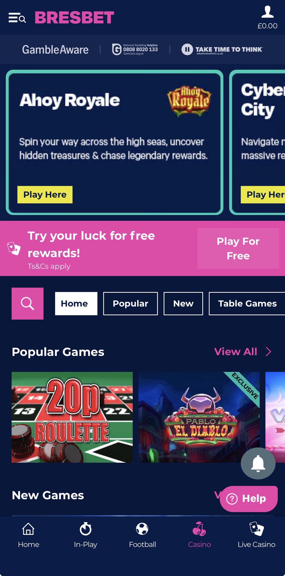 BresBet App Casino