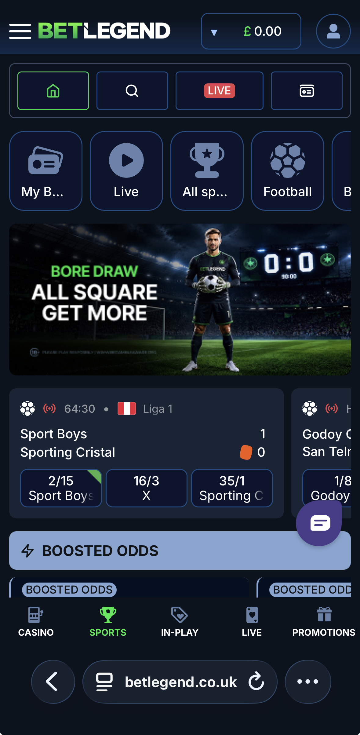 BetLegend Sports 1