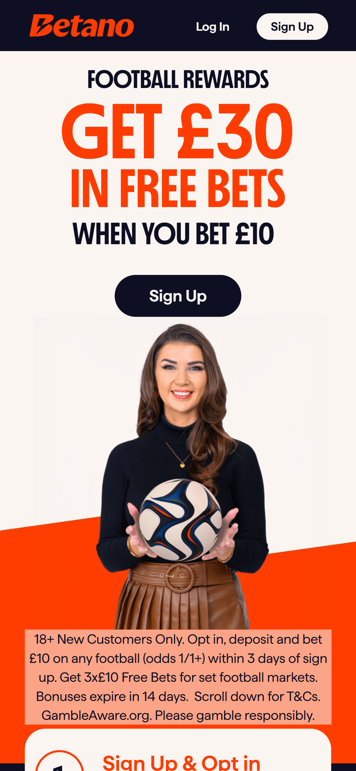 Betano free bets LP