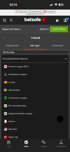 Fotboll - Betsafe