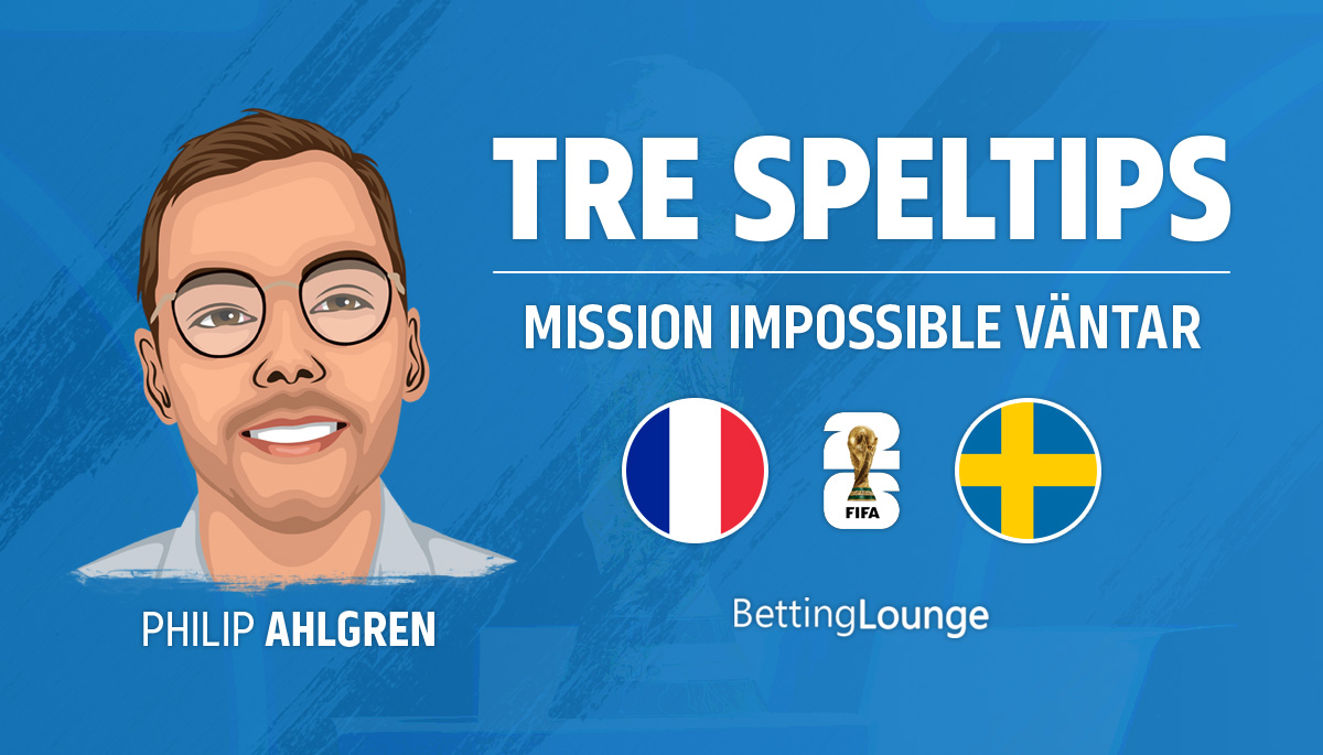 Speltips Frankrike-Sverige