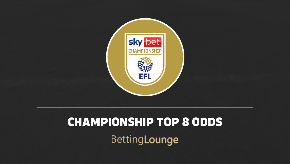 Championship top 8 odds
