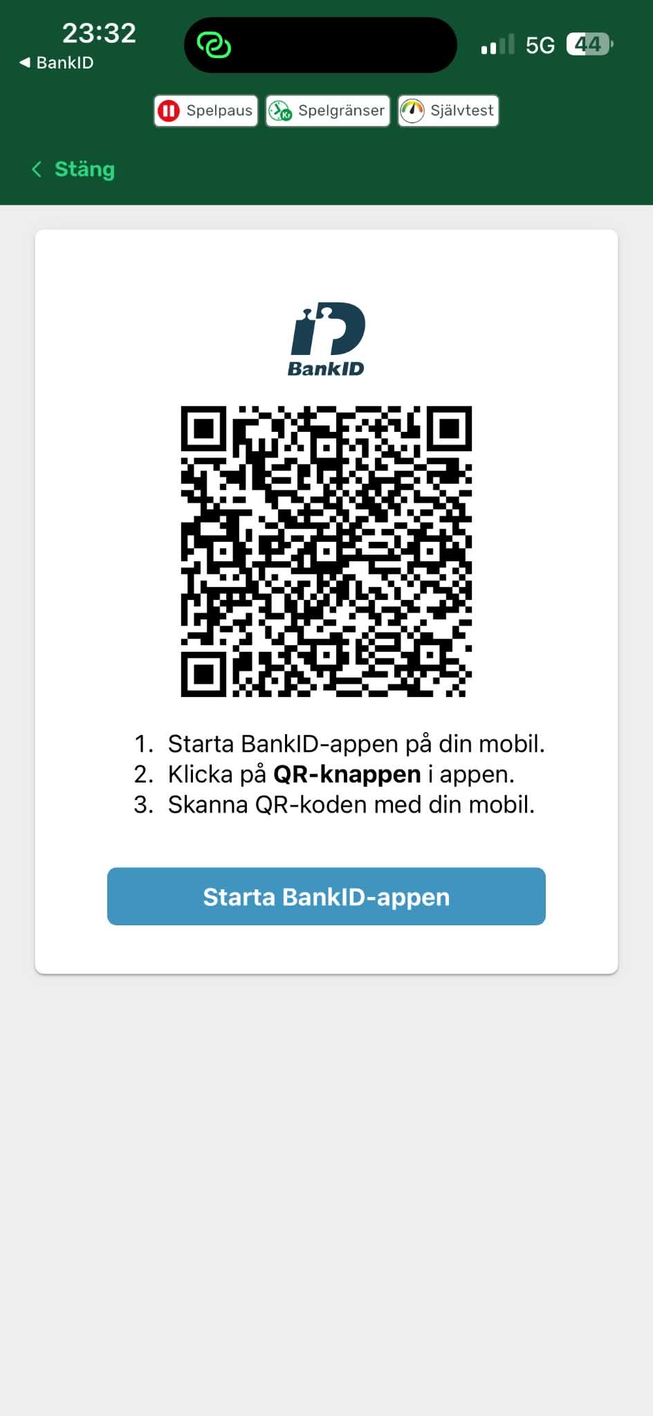 Registrering - CampoBet